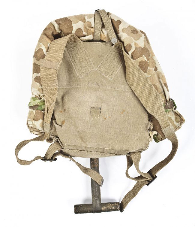 268 WWII Era USMC Backpack Lot 268