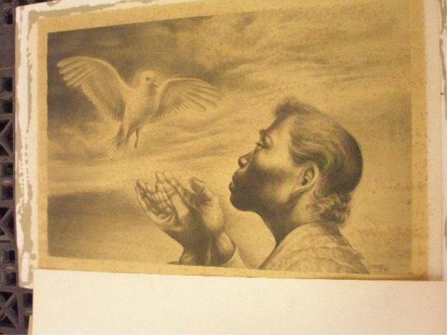 415D: Charles White Portfolio-6 African American Prints : Lot 415D