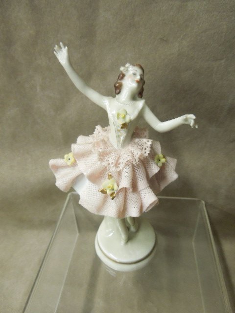 German Dresden & Dresden Type Ballerina Figures : Lot 2152