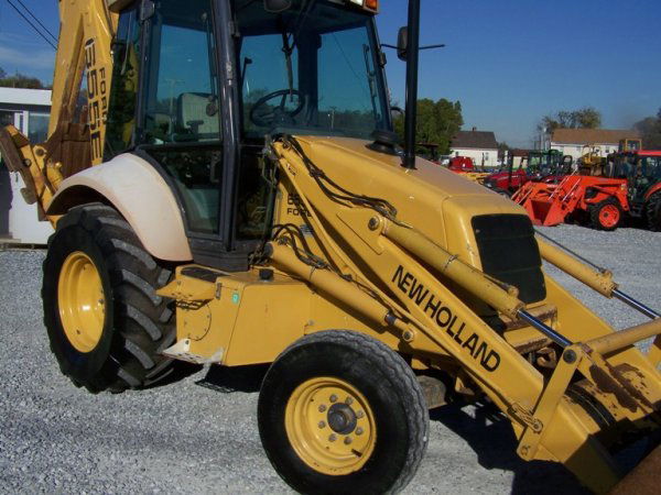 Ford 655e backhoe #7