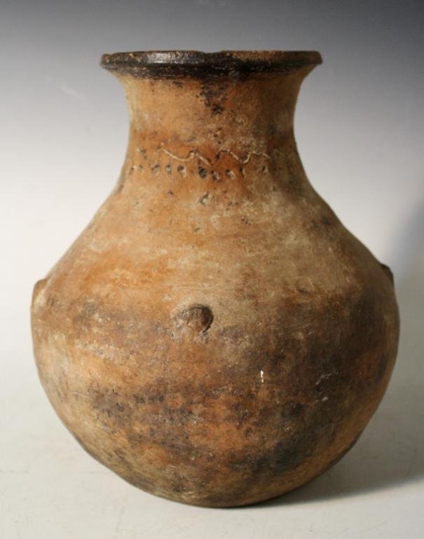 Ancient Iranian Pottery Jug with Handle : Lot 104