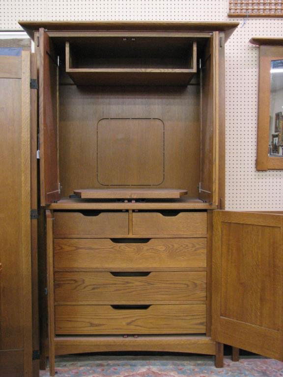 Stickley Entertainment Unit/Armoire Lot 857
