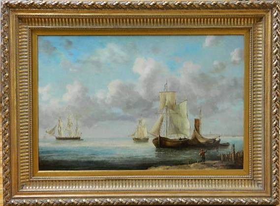 571: E. Ponthier oil : Lot 571