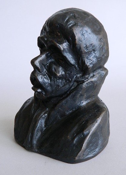 Honore Daumier bronze sculpture  Lot 405