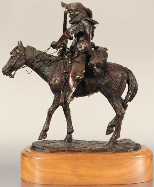 Timberjack Joe Bronze by Ridge Durand. : Lot 238