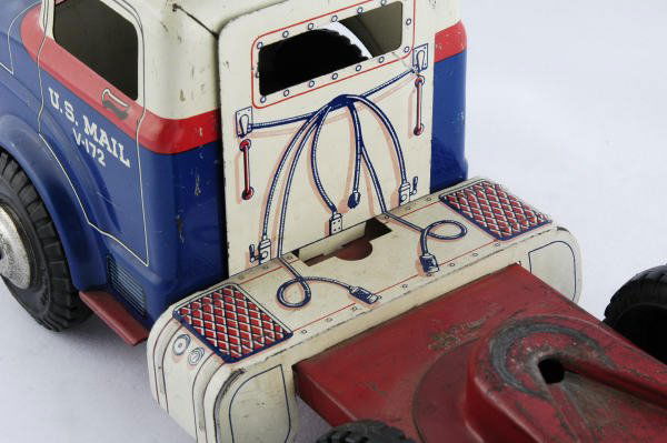 mail truck toy car