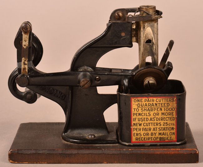 Angell Cast Iron Pencil Sharpener. Lot 260