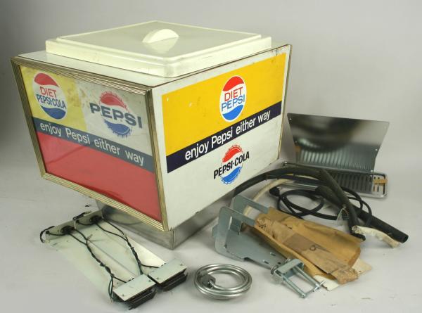 989: Pepsi-Cola Vintage Soda Fountain Dispenser MINT! : Lot 989