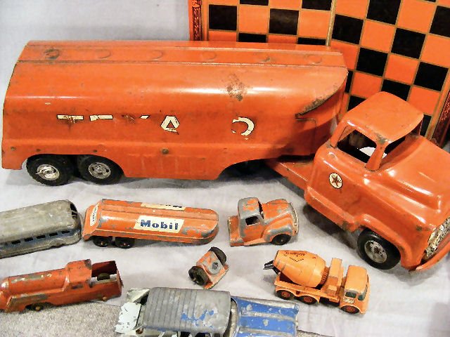 vintage texaco toy truck