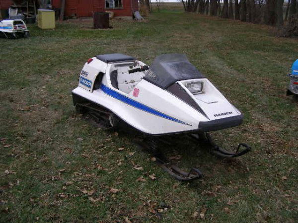 12R: 1973 Raider 340 TT Twin Track Snowmobile : Lot 12R