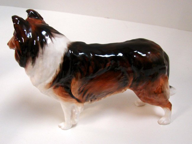 Royal Doulton Collie Dog Figurine : Lot 165