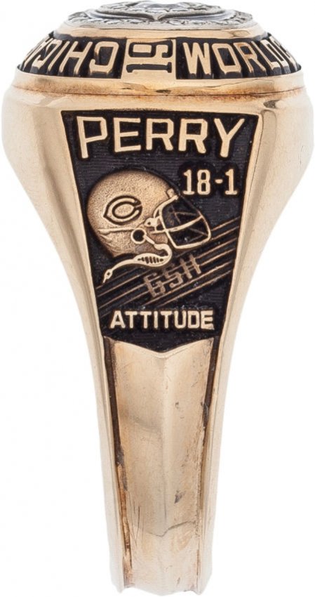 1985 World Champions William Fridge Perry Ring