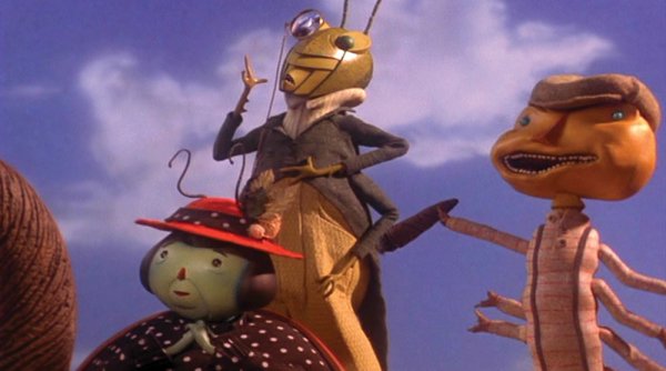 Grasshopper facial elements - James & The Giant Peach : Lot 1050